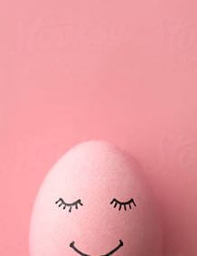 Pink egg with face drawn on. Finding a trauma therapist near me can be challenging. Our online therapy directory strives to reduce the stress. See how our trauma therapists can support you.
